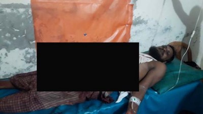 বাকিতে কোল্ড ড্রিংকস না দেওয়ায় প্রতিবন্ধী দোকানীকে কুপিয়ে জখম বাকিতে কোল্ড ড্রিংকস না দেওয়ায় প্রতিবন্ধী দোকানীকে কুপিয়ে জখম